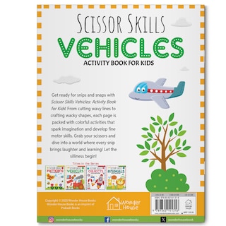 Aper&ccedil;u du contenu 5_Scissor Skills: Vehicles (Activity Book for Kids)