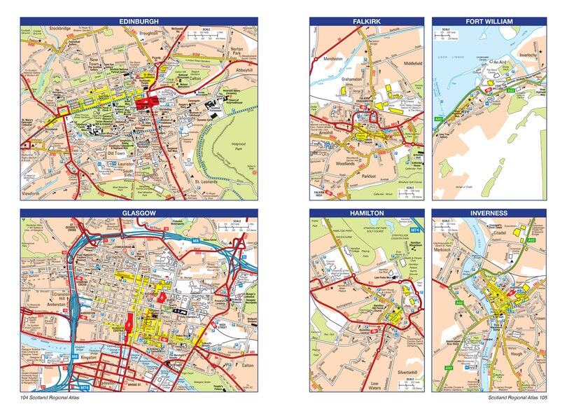 Sample content 3_Scotland A-Z Road Atlas