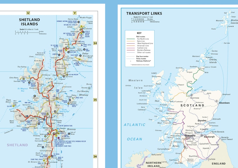 Aper&ccedil;u du contenu 4_Scotland Touring Map