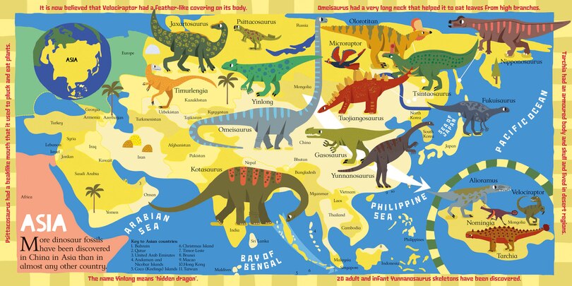 Sample content 2_Scribblers Dinosaur Atlas