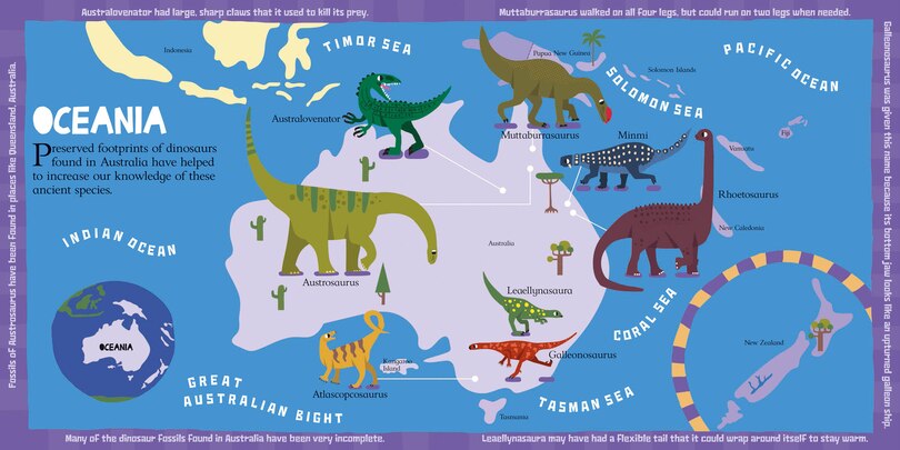 Sample content 3_Scribblers Dinosaur Atlas