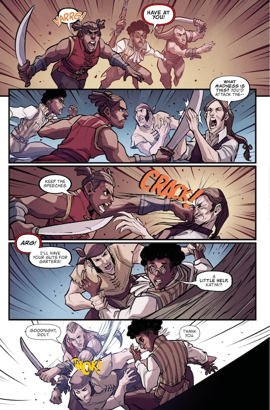 Sample content_Sea of Thieves: Origins Vol. 1 (Graphic Novel)
