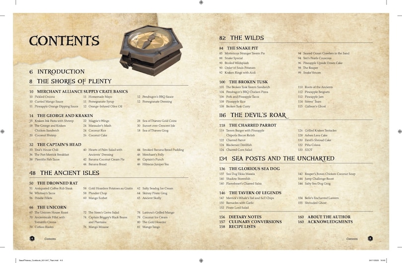 Sample content_Sea of Thieves: The Cookbook