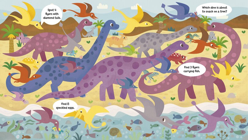 Sample content_Search and Find: Dinosaurs