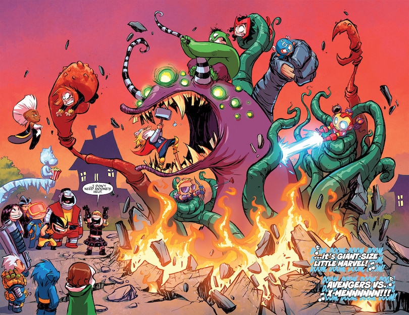 Sample content_SECRET WARS: BATTLEWORLD OMNIBUS VOL. 2 SIMONE BIANCHI COVER