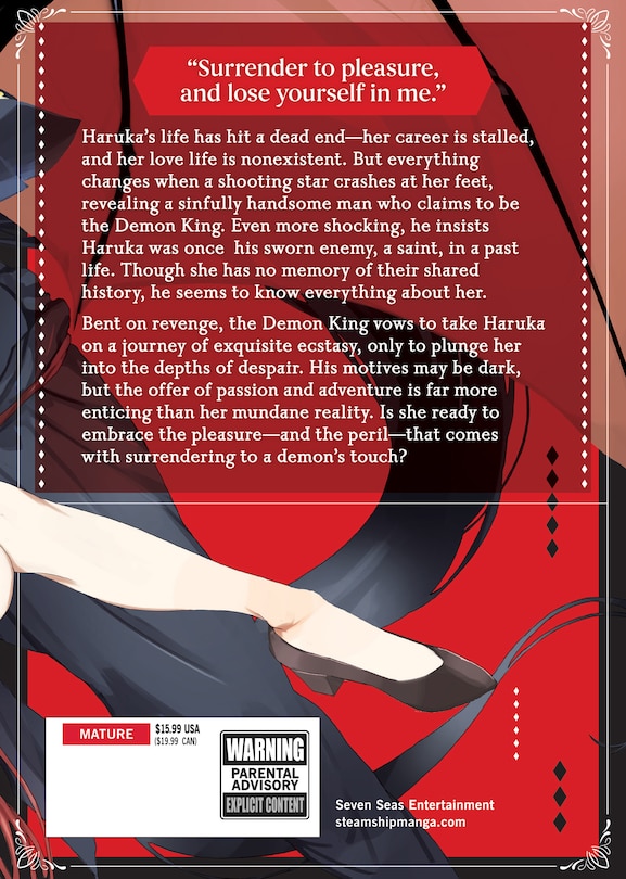 Back cover_Seduced by the Demon King: A Sensual Rebirth Vol. 1