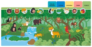 Sample content_Seek And Find - Animals : Early Learning Board Books With Tabs