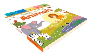 Sample content 2_Seek And Find - Animals : Early Learning Board Books With Tabs