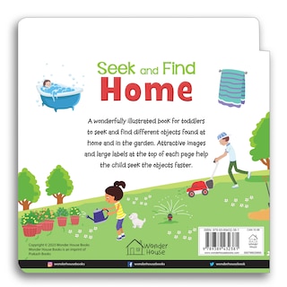 Sample content 4_Seek And Find - Home : Early Learning Board Books With Tabs