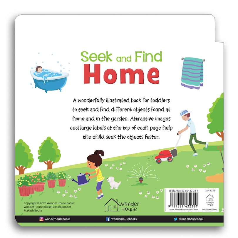 Sample content 4_Seek And Find - Home : Early Learning Board Books With Tabs