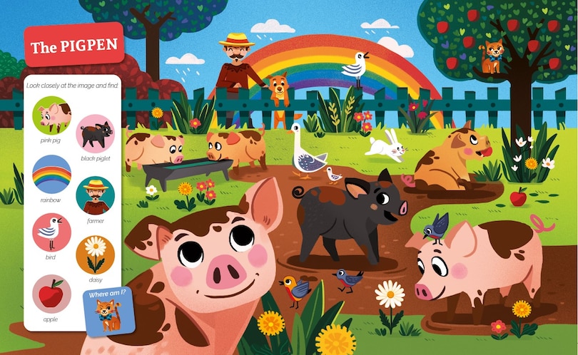 Sample content 4_Seek-and-Find Little Ones The Farm