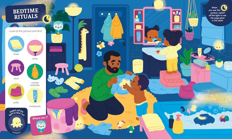 Sample content 3_Seek-and-Find Little Ones It's Bedtime!