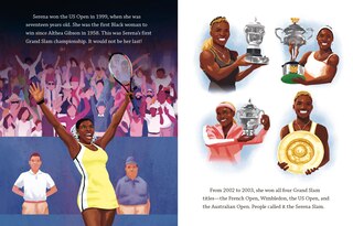 Aperçu du contenu 2_Serena Williams: A Little Golden Book Biography
