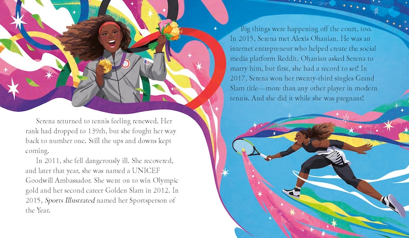 Aper&ccedil;u du contenu_Serena Williams: A Who HQ Illustrated Biography