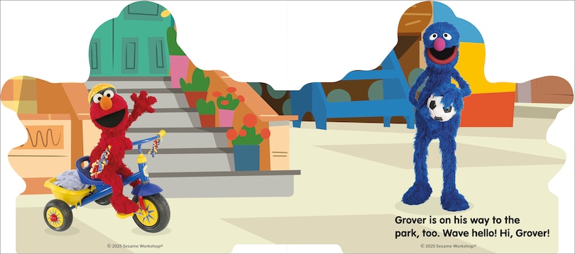 Sample content_Sesame Street Let's Ride, Elmo!