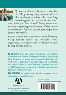 Back cover_SEVEN ANSWERS FOR ANXIETY