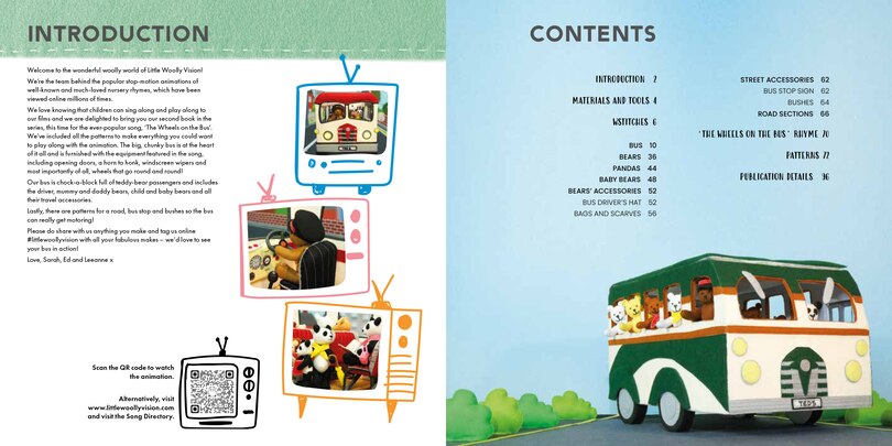 Sample content 3_Sew Your Own Nursery Rhyme: Wheels on the Bus