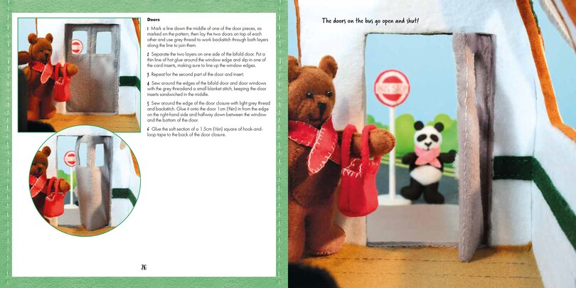 Sample content 5_Sew Your Own Nursery Rhyme: Wheels on the Bus