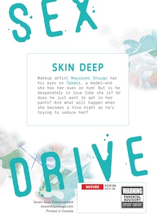 Couverture arri&egrave;re_SEX DRIVE (Manga) Vol. 3 - My Pitiful Makeup Artist
