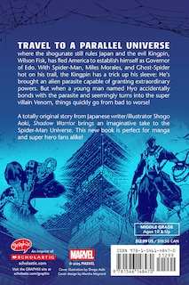Back cover_Shadow Warrior (Spider-Man: Original Manga)