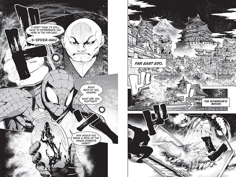 Sample content_Shadow Warrior (Spider-Man: Original Manga)