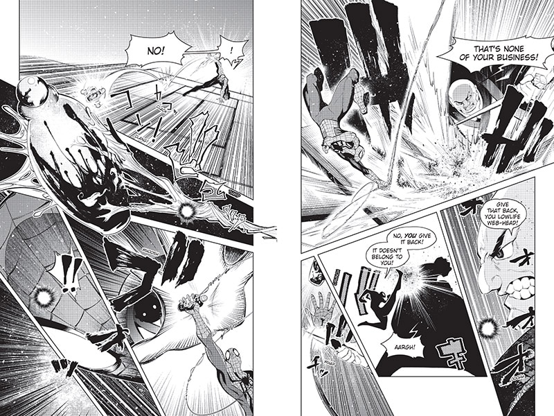 Sample content 2_Shadow Warrior (Spider-Man: Original Manga)