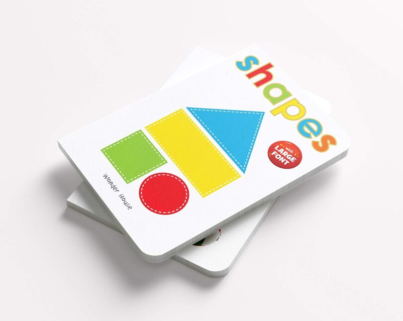Aper&ccedil;u du contenu 3_Shapes - Early Learning Board Book With Large Font : Big Board Books Series