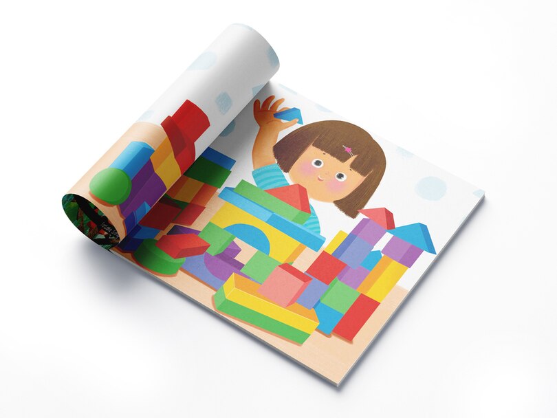 Aper&ccedil;u du contenu 3_Shapes - Illustrated Book On Shapes
