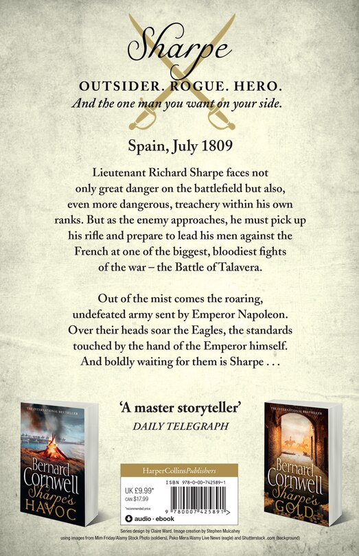 Couverture arri&egrave;re_Sharpe&rsquo;s Eagle