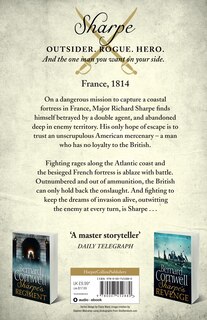 Back cover_Sharpe&rsquo;s Siege