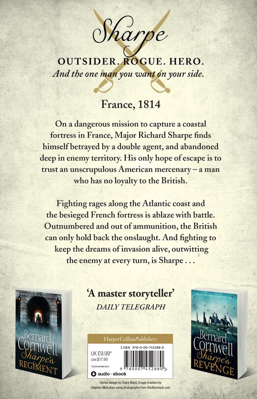 Back cover_Sharpe&rsquo;s Siege