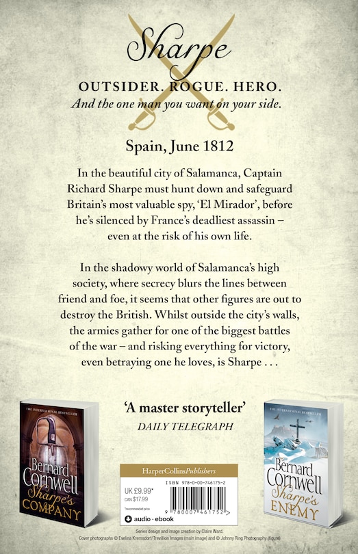 Couverture arri&egrave;re_Sharpe&rsquo;s Sword