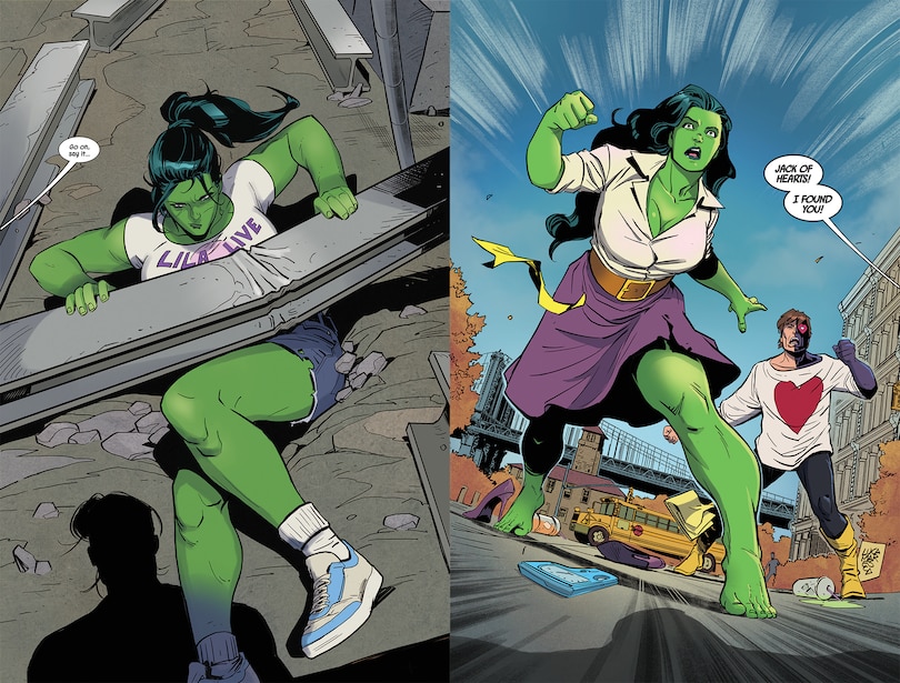 Sample content_SHE-HULK BY RAINBOW ROWELL OMNIBUS JEN BARTEL COVER