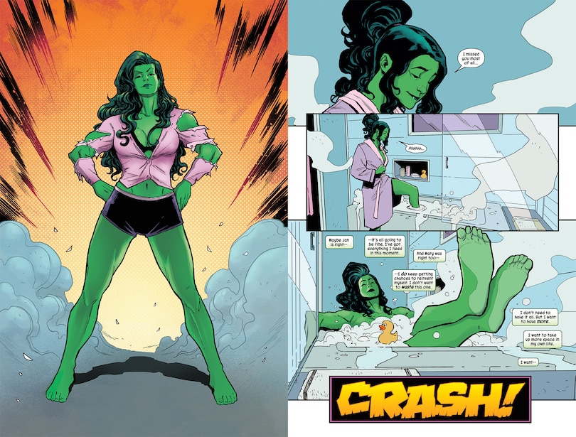 Sample content 4_SHE-HULK BY RAINBOW ROWELL OMNIBUS JEN BARTEL COVER