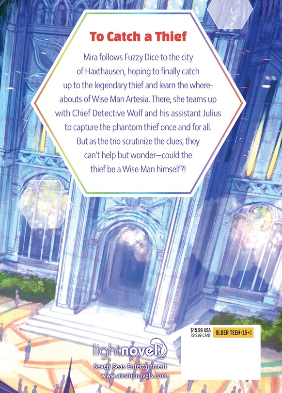 Back cover_She Professed Herself Pupil of the Wise Man (Light Novel) Vol. 13