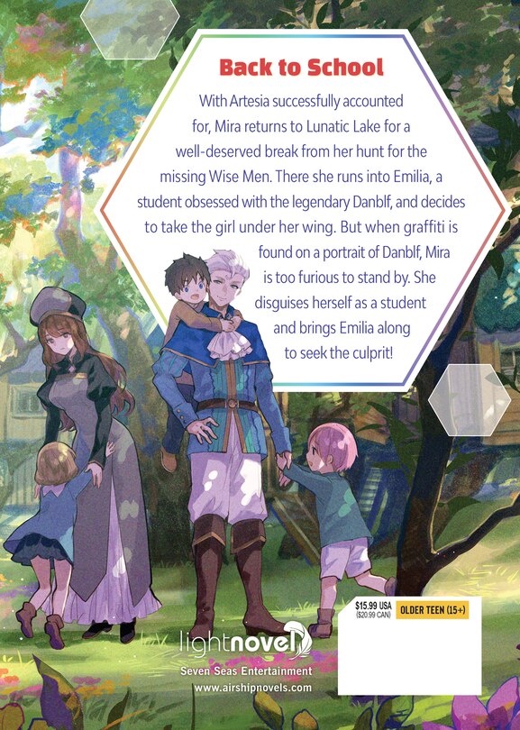 Couverture arrière_She Professed Herself Pupil of the Wise Man (Light Novel) Vol. 14