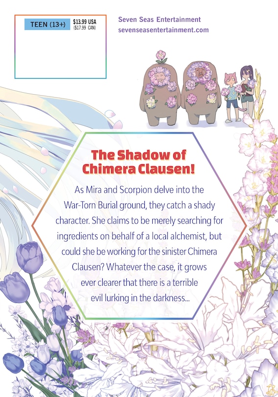 Back cover_She Professed Herself Pupil of the Wise Man (Manga) Vol. 13