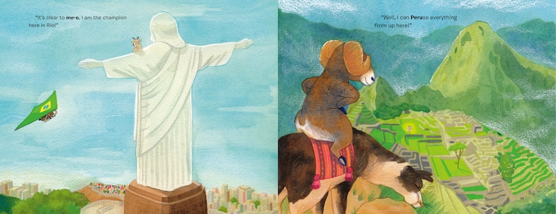 Sample content 2_Sheep & Goat Climb the World