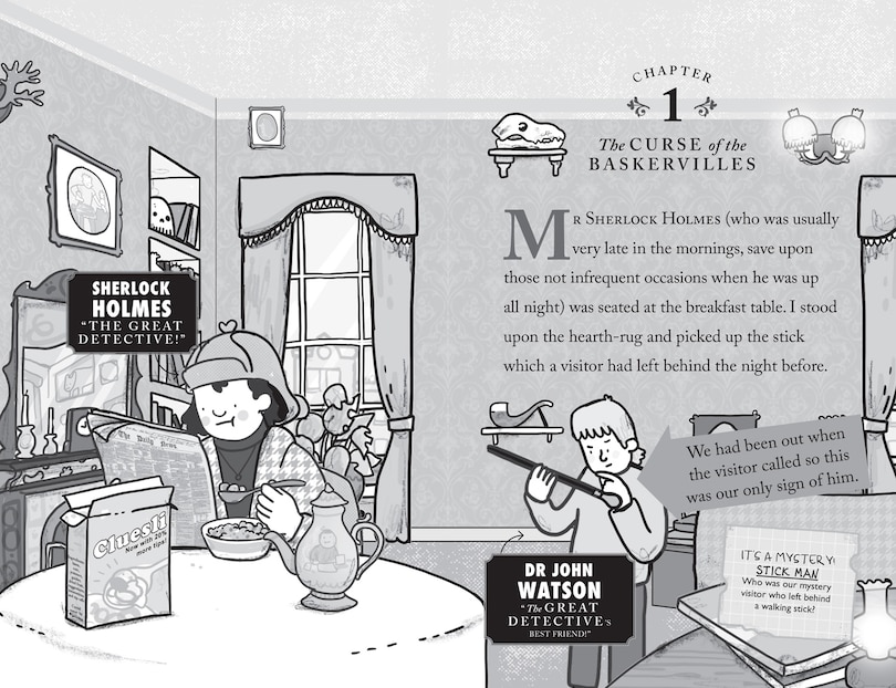 Aper&ccedil;u du contenu_Sherlock Holmes and the Hound of the Baskervilles