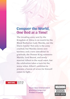 Back cover_She's the Strongest Bride, But I'm Stronger in Night Battles: A Harem Chronicle of Advancing Through Cunning Tactics (Manga) Vol. 2