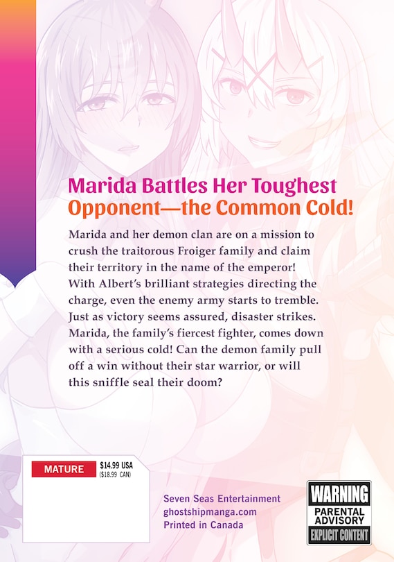 Couverture arrière_She's the Strongest Bride, But I'm Stronger in Night Battles: A Harem Chronicle of Advancing Through Cunning Tactics (Manga) Vol. 4