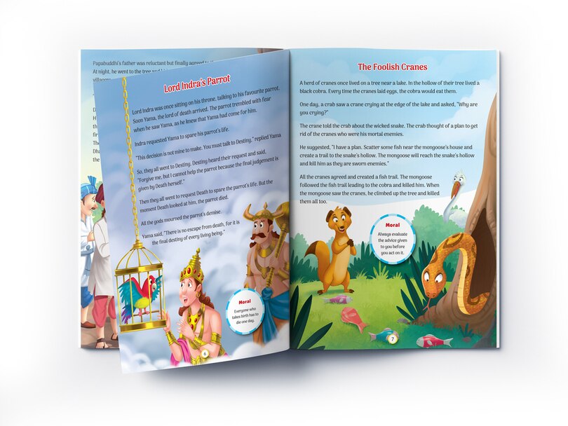 Aper&ccedil;u du contenu_Short Stories From Panchatantra: Volume 5