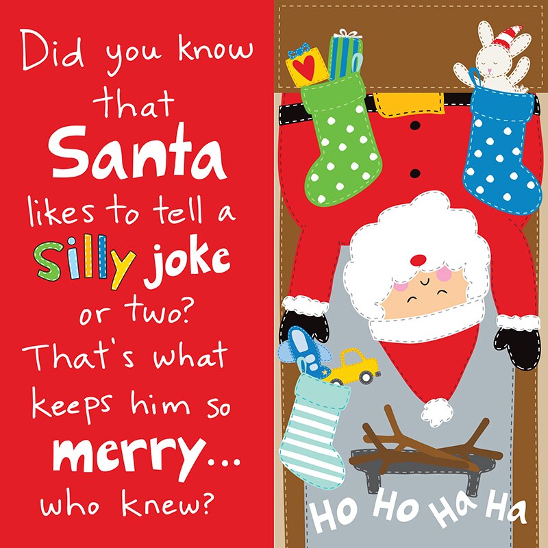 Aperçu du contenu 3_Silly Santa: A Touch-and-Feel Holiday Joke Book (Perfect Christmas Gift or Stocking Stuffer)