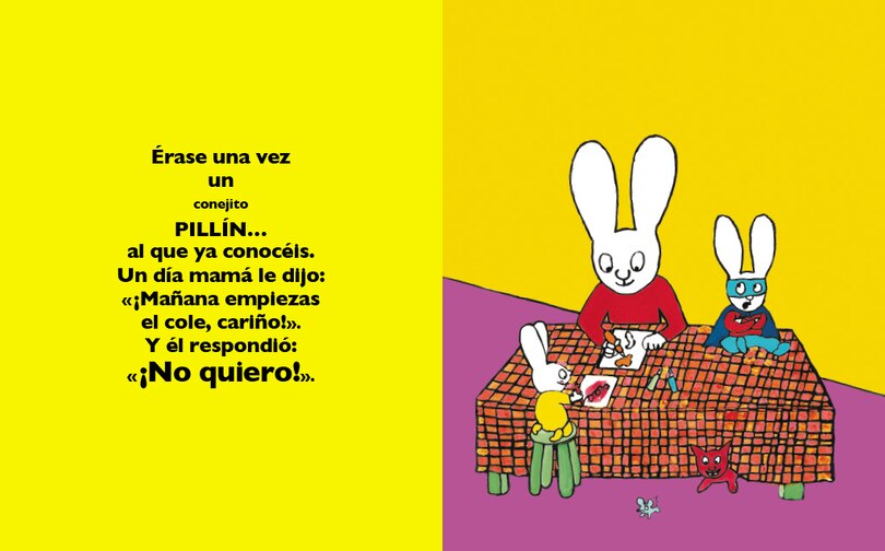 Sample content_Sim&oacute;n. &iexcl;no Quiero Ir Al Cole! / I Don't Want To Go To School!