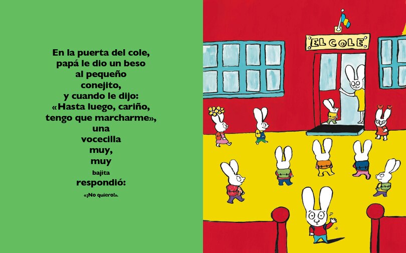 Sample content 3_Sim&oacute;n. &iexcl;no Quiero Ir Al Cole! / I Don't Want To Go To School!