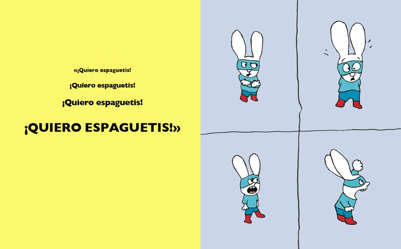 Aper&ccedil;u du contenu 3_Sim&oacute;n. &iexcl;quiero Espaguetis!:/ I Want Spaguetti!
