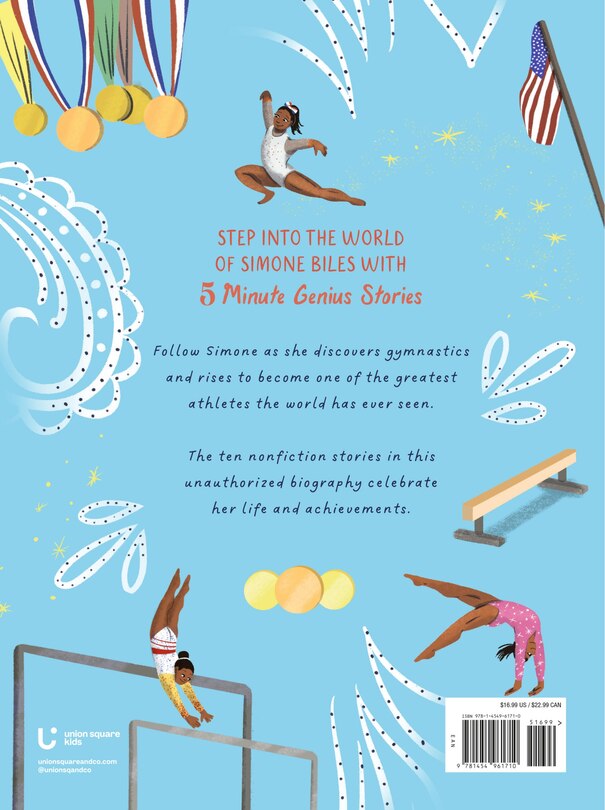 Back cover_Simone Biles: 5-Minute Genius Stories