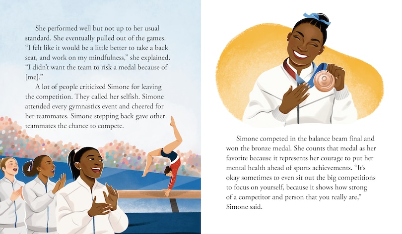 Aper&ccedil;u du contenu_Simone Biles: A Who HQ Illustrated Biography