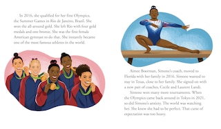 Aper&ccedil;u du contenu 2_Simone Biles: A Who HQ Illustrated Biography