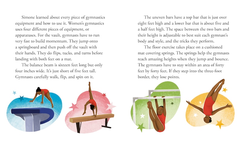 Aper&ccedil;u du contenu 4_Simone Biles: A Who HQ Illustrated Biography